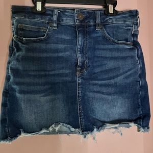 American eagle jean skirt